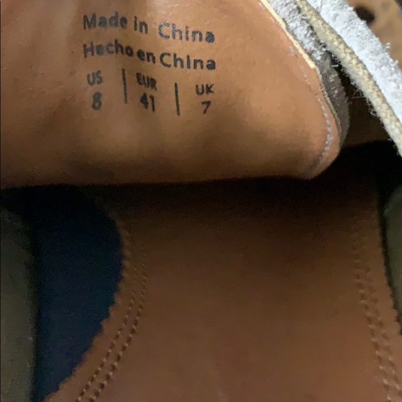 Grey suede shoes - Picture 7 of 7